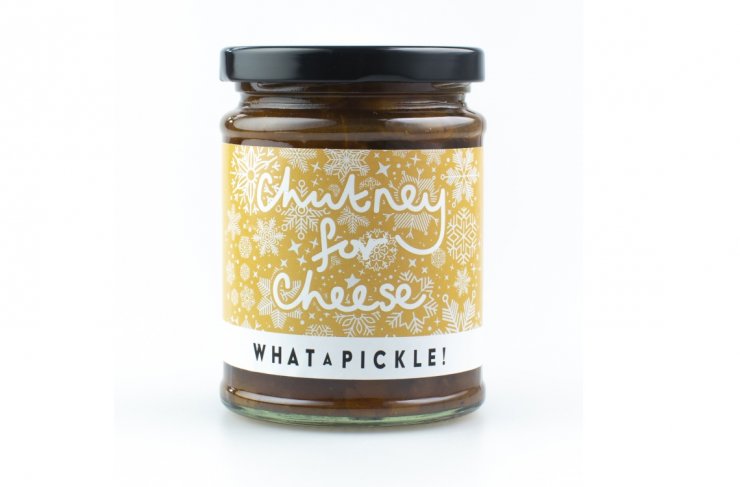 Chutney for Cheese Christmas Label